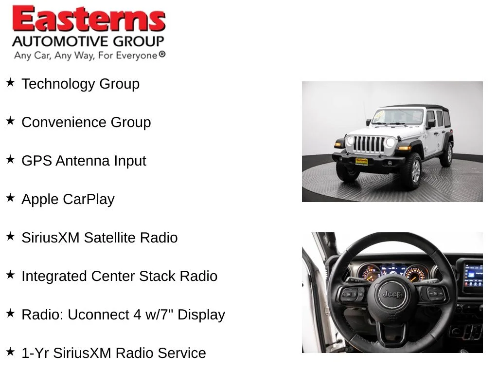 Used 2018 White Jeep Unlimited Sport S image 11