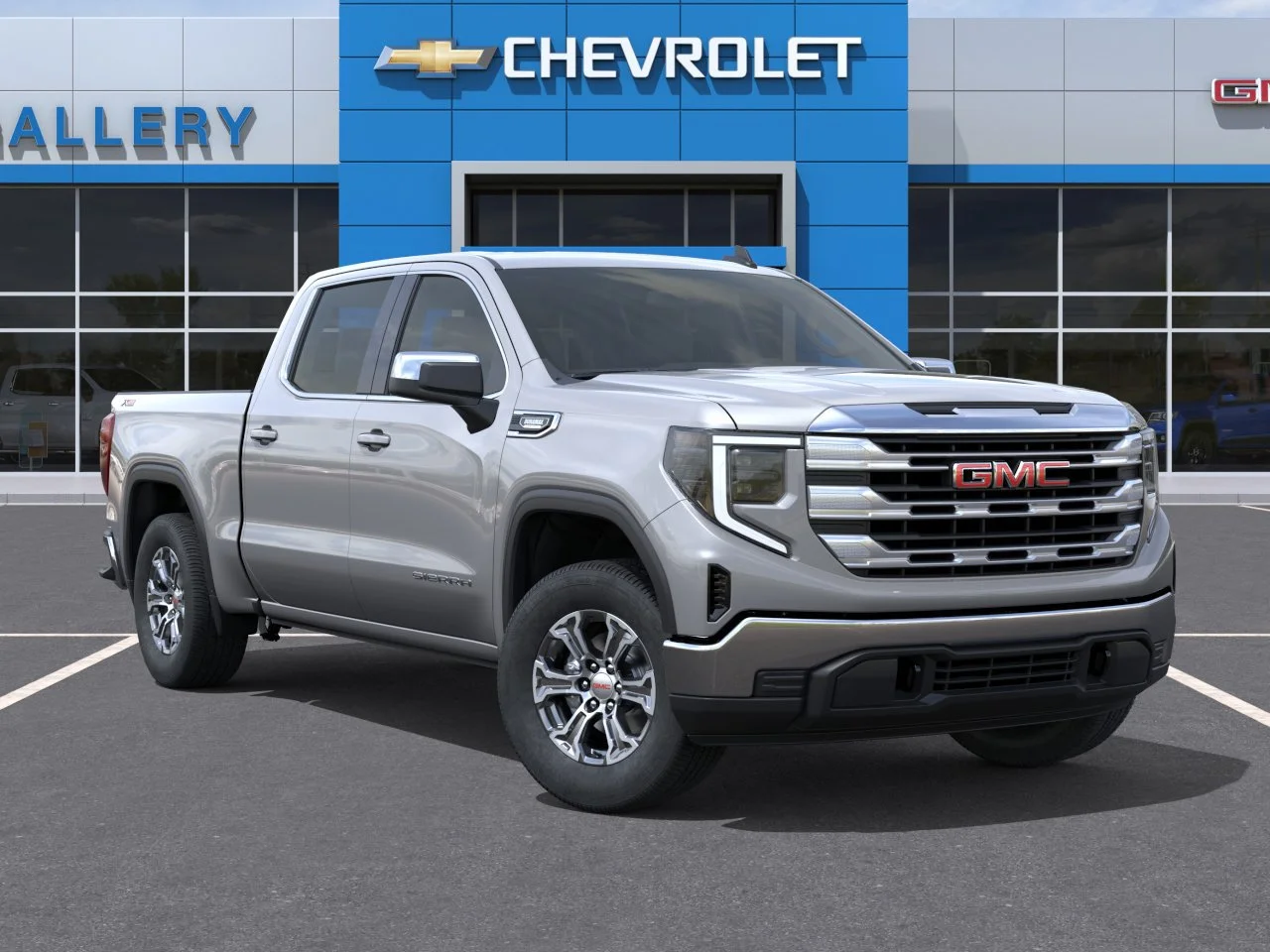 New 2026 Sterling Metallic GMC SLE image 8