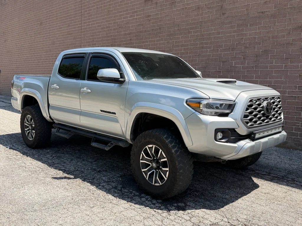 Used 2023 Celestial Silver Metallic Toyota TRD Sport image 8