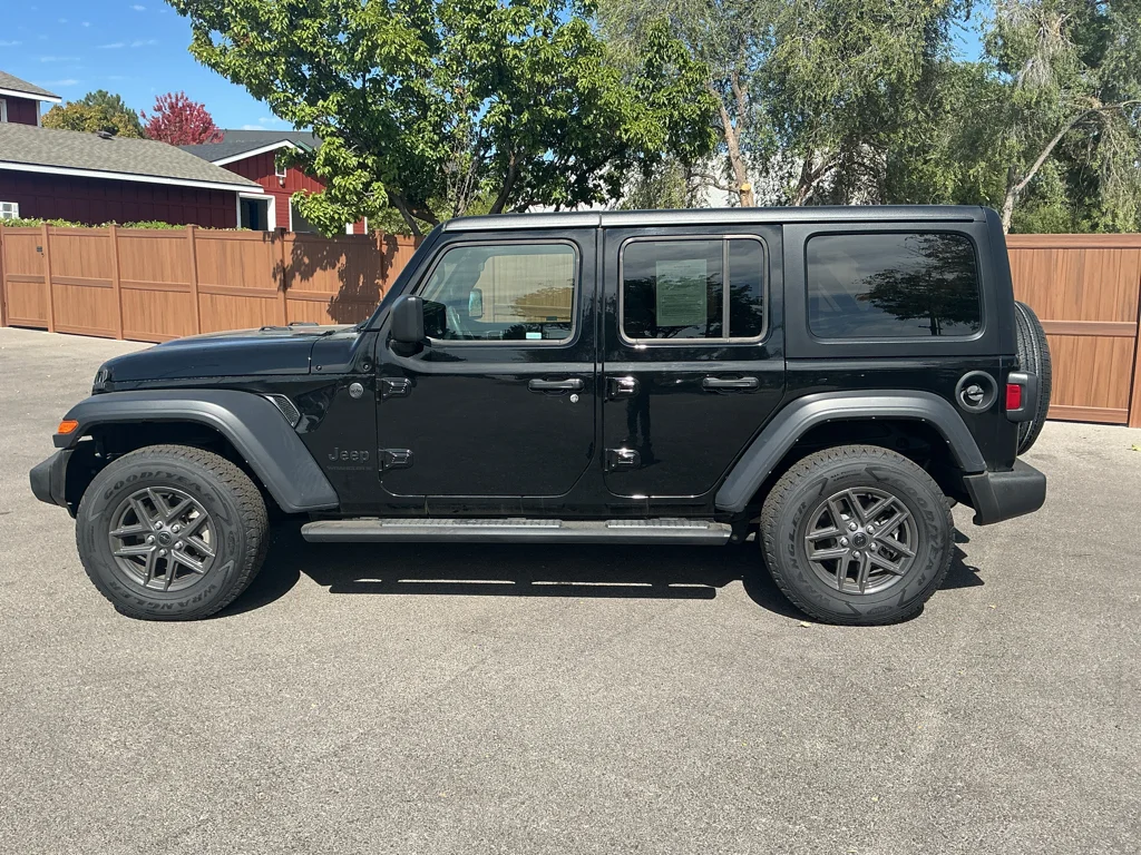 Used 2024 Black Clearcoat Jeep Sport S image 3
