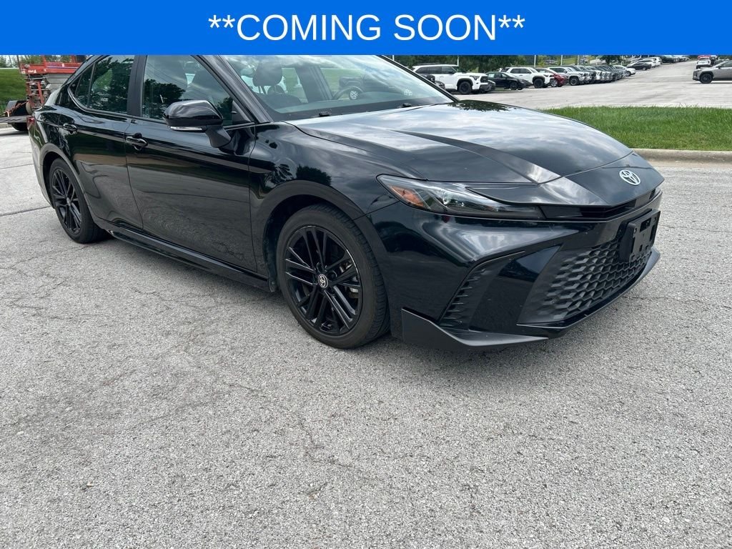 Used 2025 Black Toyota SE image 3