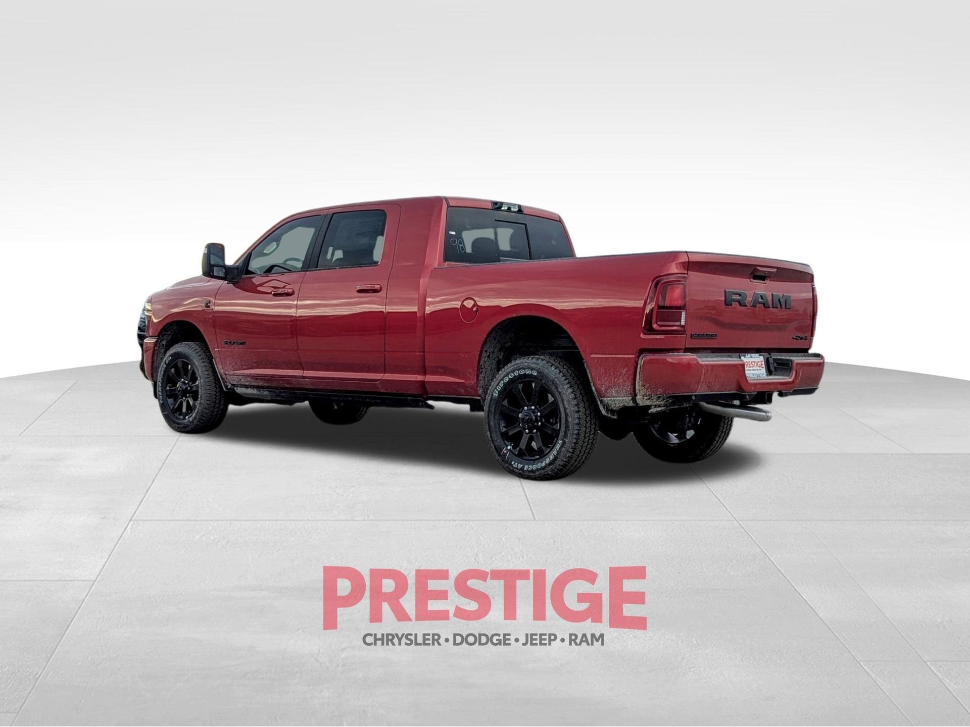 New 2026 Molten Red Pearl-Coat Exterior Paint RAM Laramie image 8