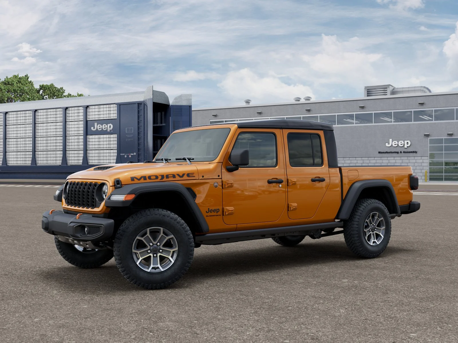 New 2026 Goldilocks Exterior Paint Jeep Mojave image 2