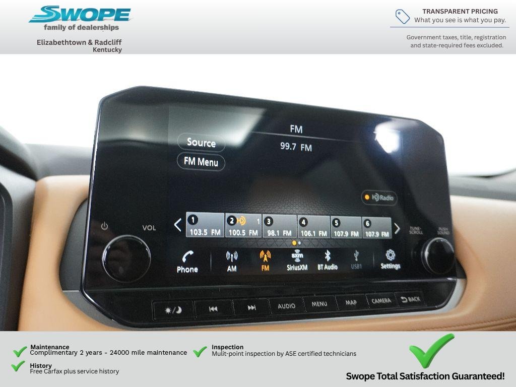 Used 2021 Caspian Blue Metallic/Super Black Nissan Platinum image 26