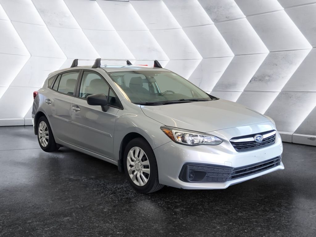Used 2021 Silver Subaru Base image 1