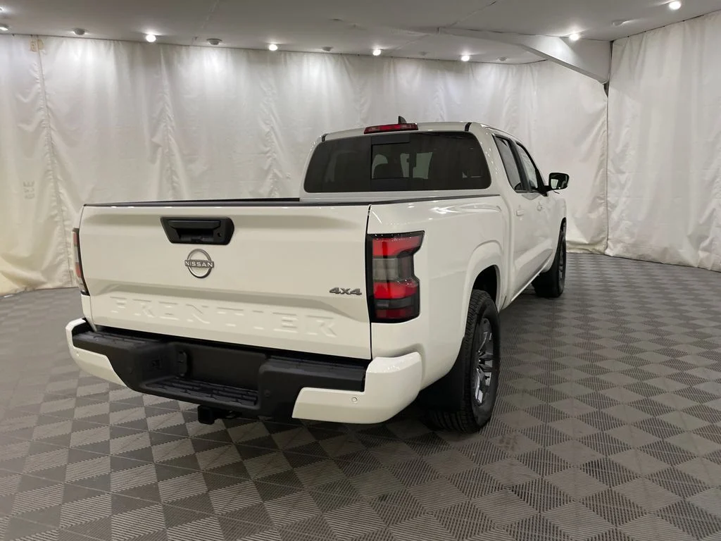New 2026 Glacier White Nissan Crew Cab SV Long Bed image 5