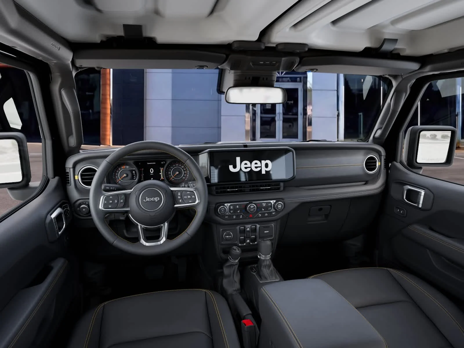 New 2027 Black Clearcoat Jeep Sahara image 14