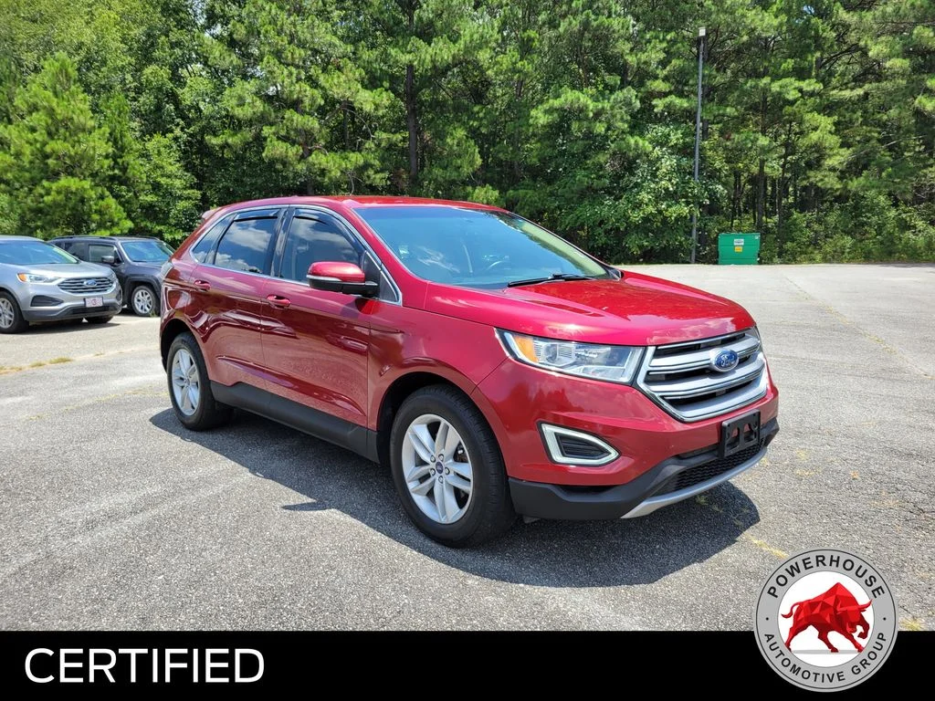 Used 2018 Red Ford SEL image 9