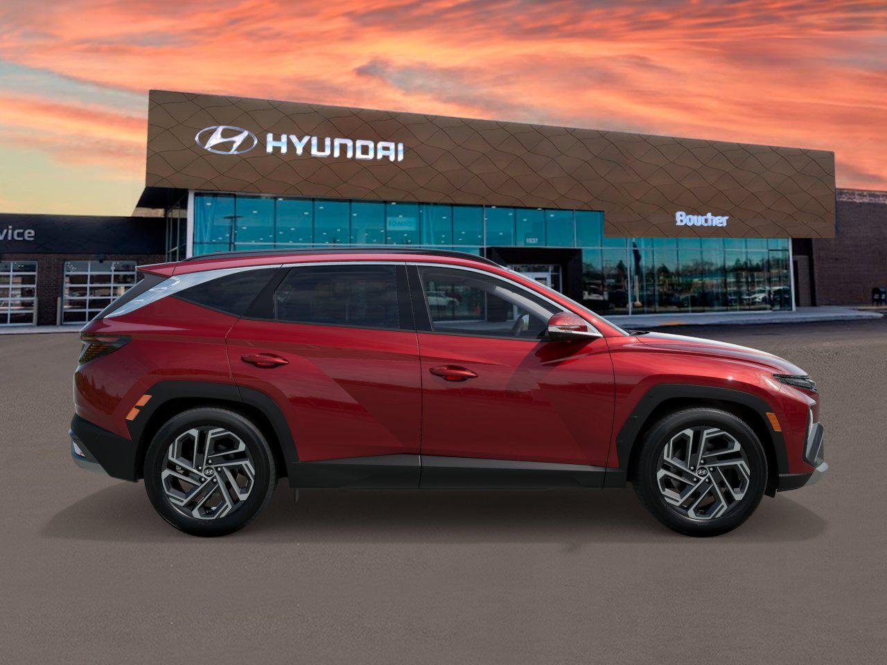 New 2026 Ultimate Red Hyundai Limited AWD image 7