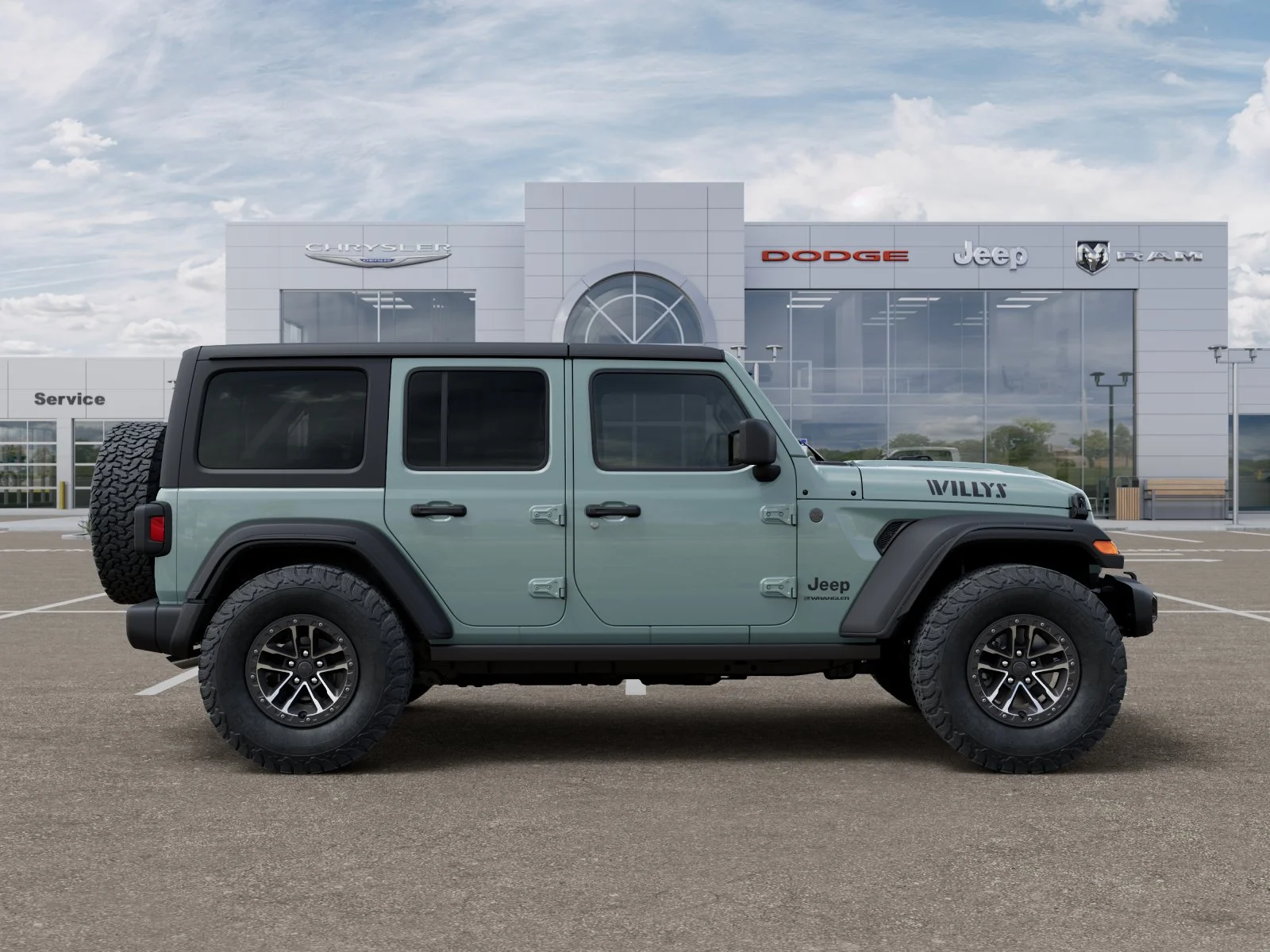 New 2026 Earl Clear-Coat Exterior Paint Jeep Willys image 47