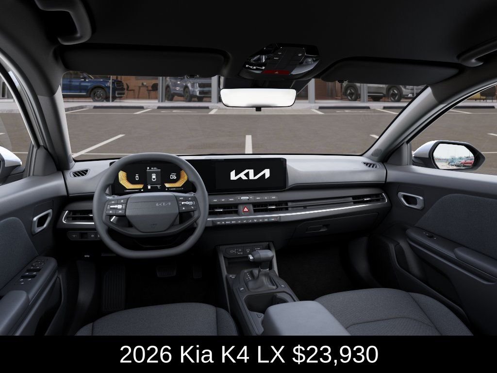 New 2026 Snow White Pearl Kia LX image 14