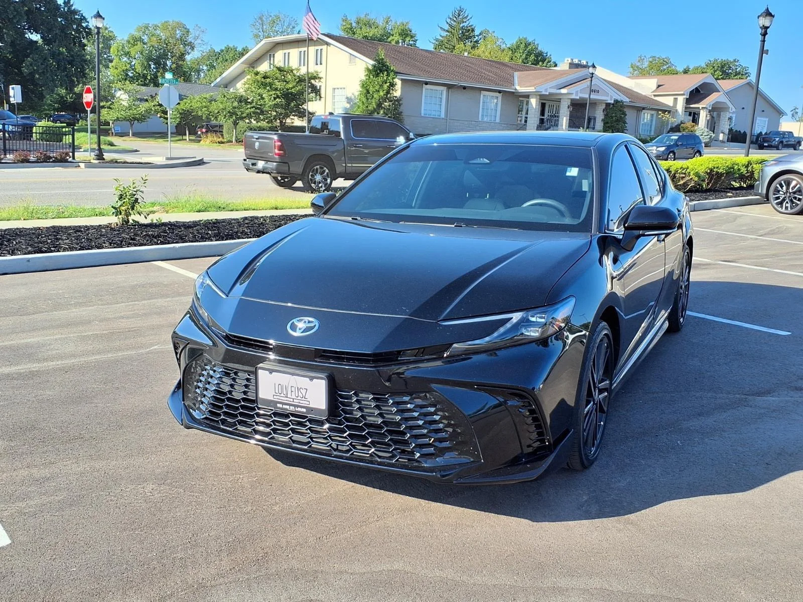 Certified Used 2025 Midnight Black Metallic TOYOTA XSE image 29
