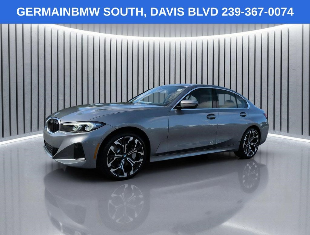 Certified Used 2025 Skyscraper Grey Metallic BMW 330i image 1