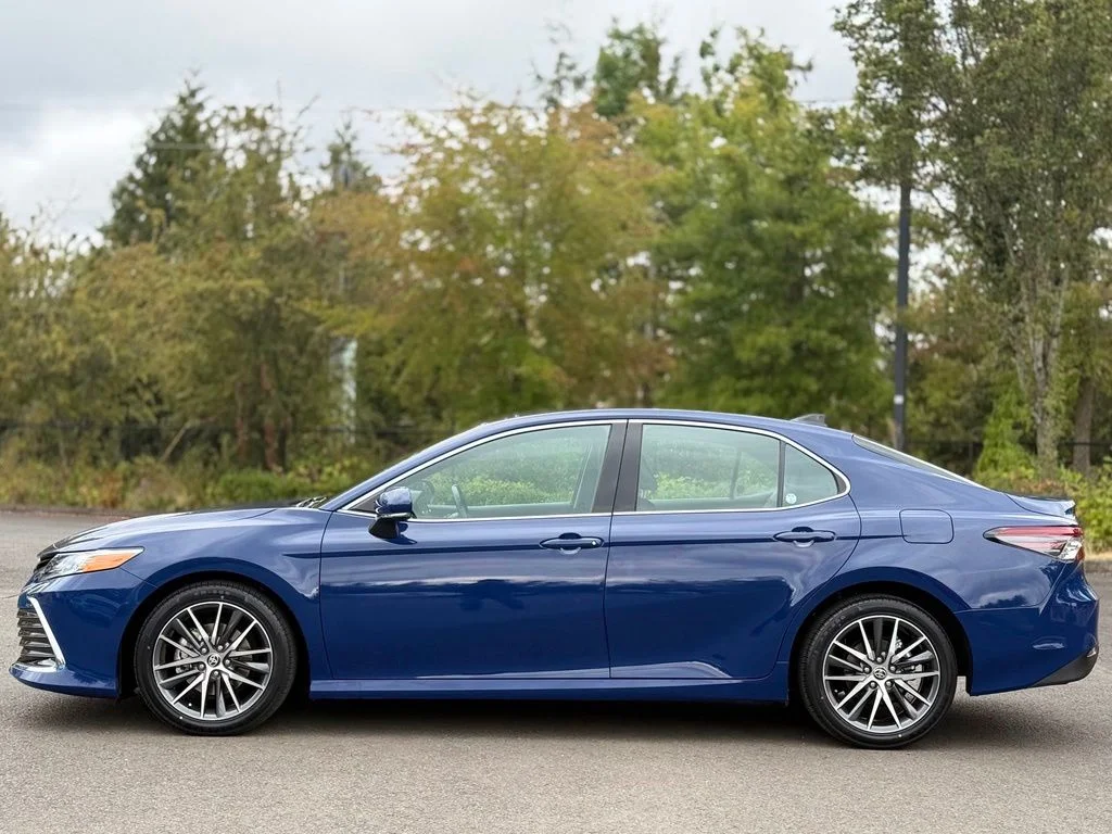 Certified Used 2023 Blue Toyota XLE image 2