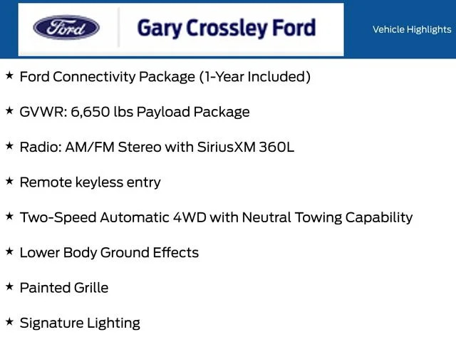 New 2026 Agate Black Metallic Ford STX® image 19