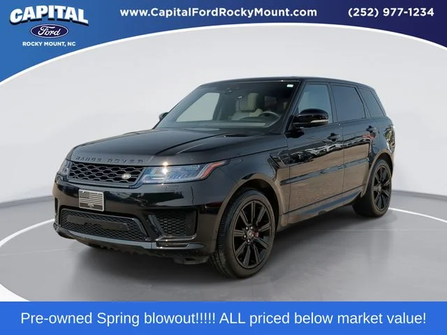 Used 2022 Black Land Rover HST image 1