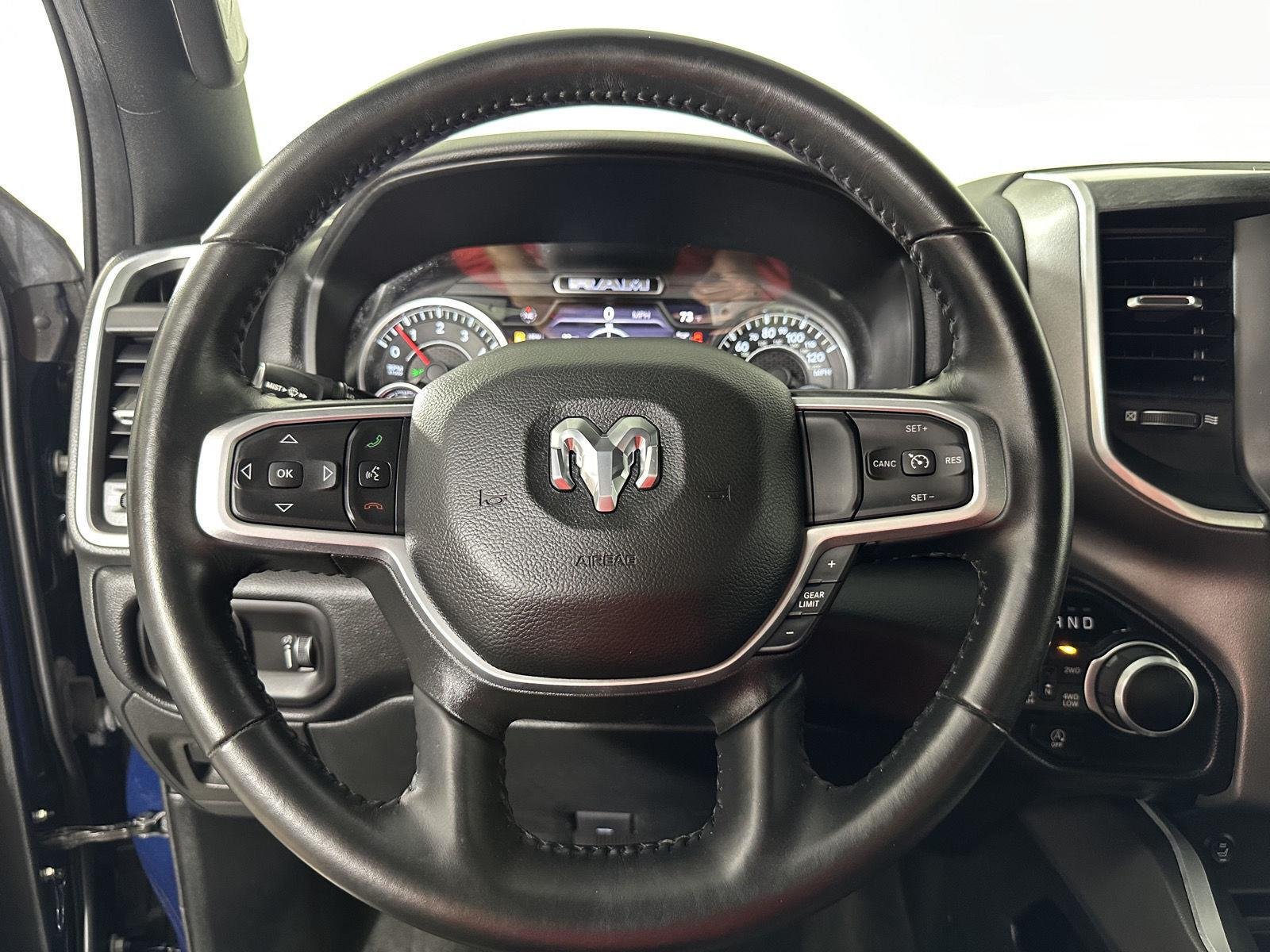 Used 2022 Patriot Blue Pearlcoat Ram Big Horn image 14