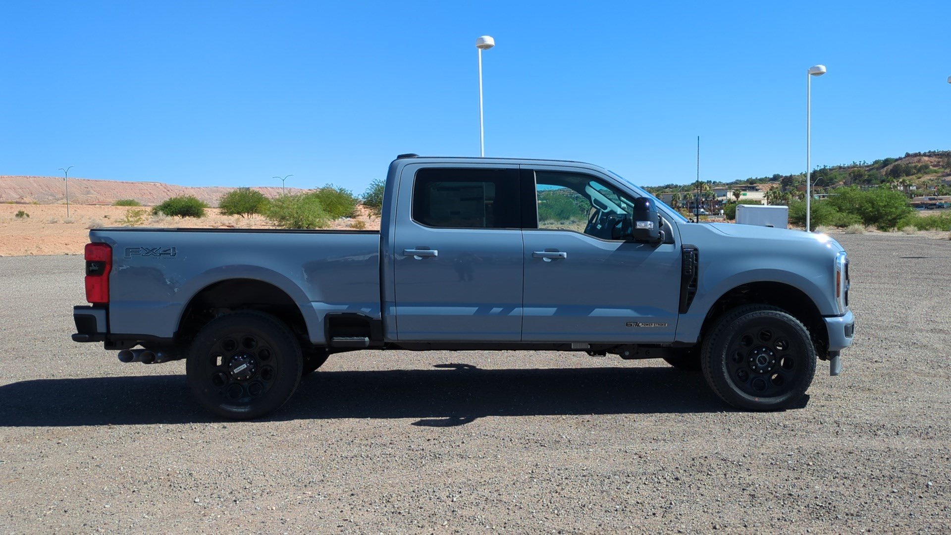 New 2026 Glacier Gray Metallic Tri-Coat Ford LARIAT image 2