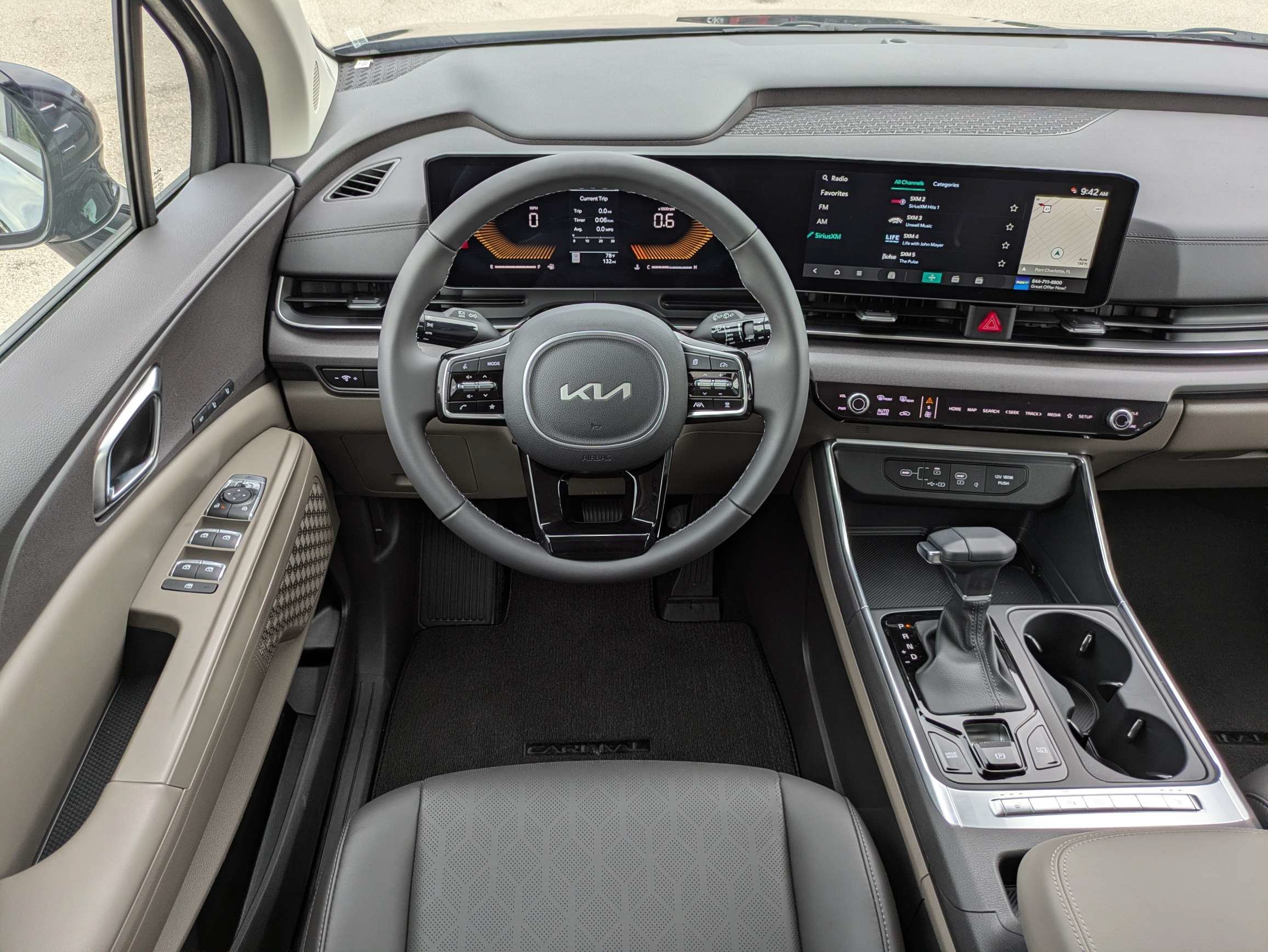 Used 2026 Deep Chroma Blue Kia EX image 16