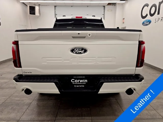New 2026 Star White Metallic Tri-Coat Ford Lariat® image 4