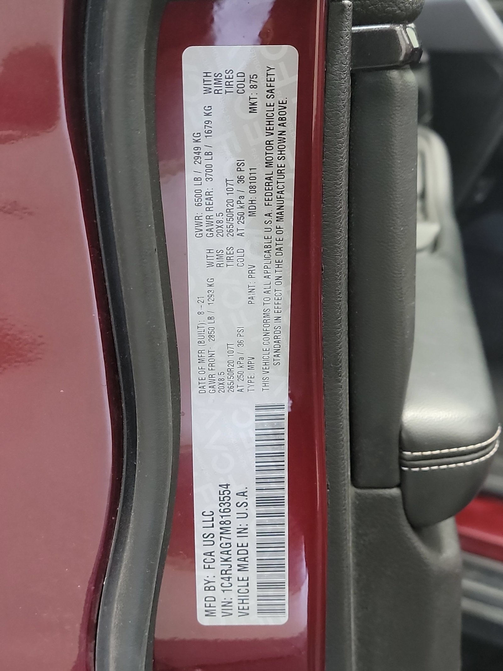 Used 2021 Velvet Red Pearlcoat Jeep Altitude image 31
