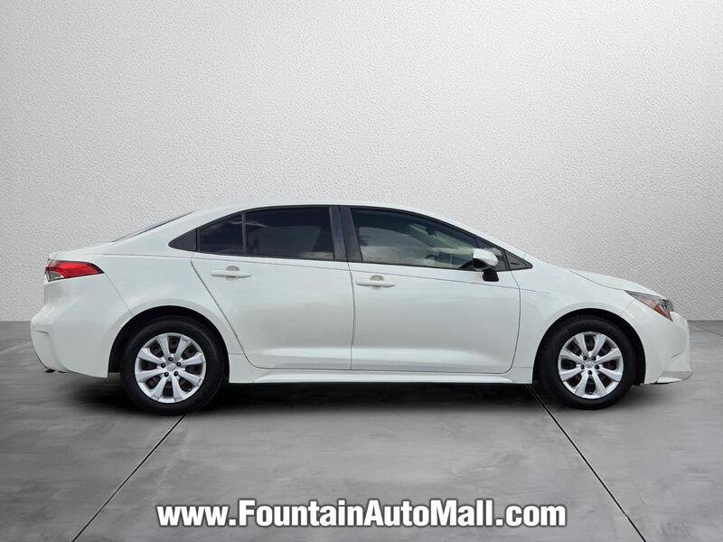 Used 2020 Blizzard Pearl TOYOTA LE CVT image 5