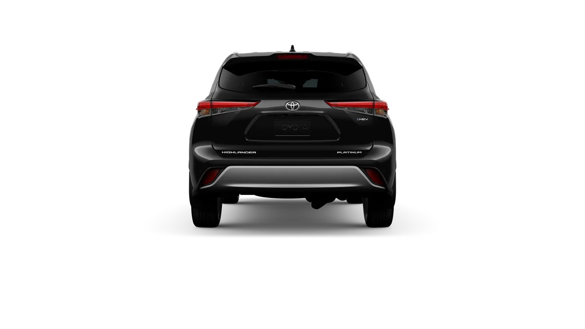 New 2026 Midnight Black Metallic Toyota Hybrid Platinum image 8