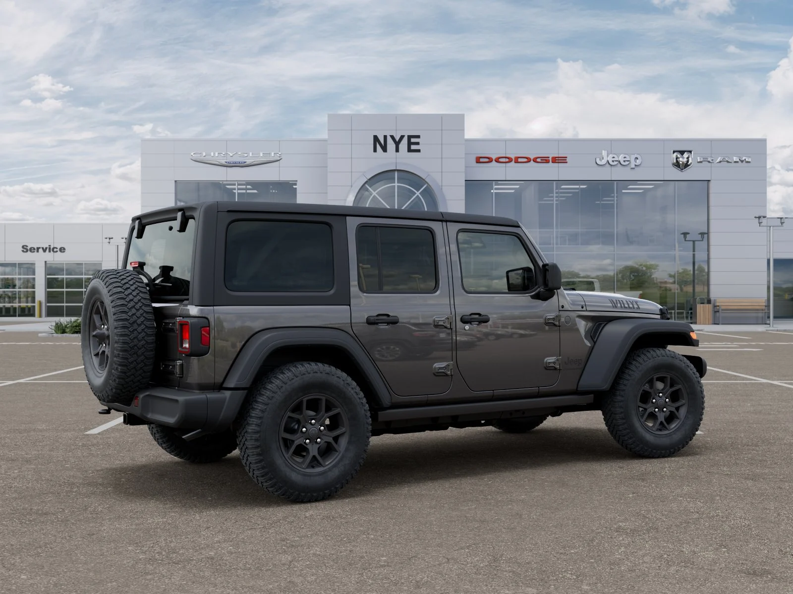 New 2026 Granite Crystal Metallic Clearcoat Jeep Willys image 31