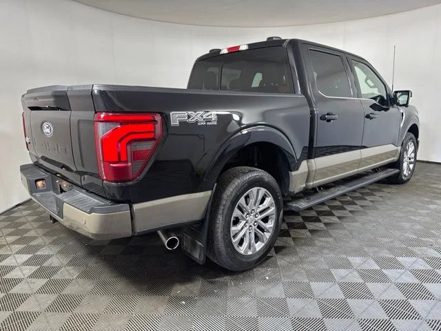 Used 2025 Agate Black Metallic Ford King Ranch image 3