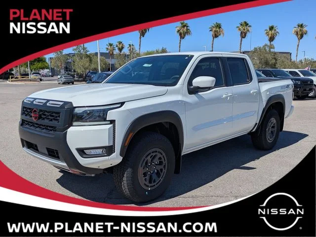 New 2026 Glacier White Nissan Crew Cab PRO-4X® image 1