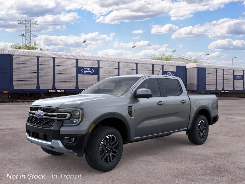 New 2026 Carbonized Gray Metallic Ford LARIAT image 1