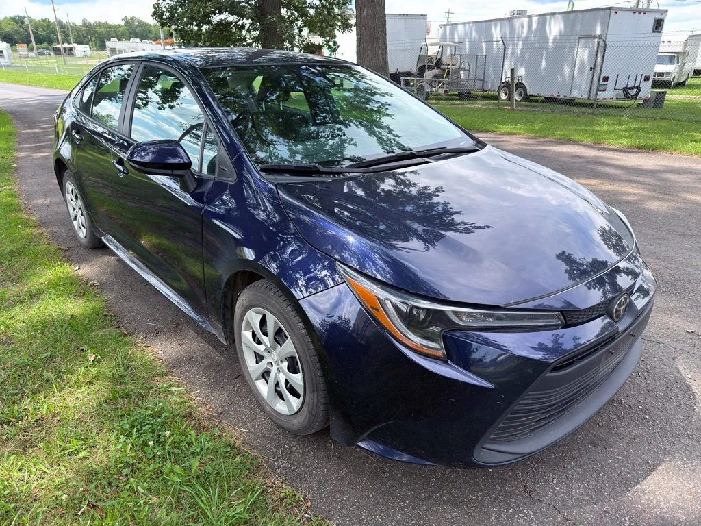 Used 2024 Blue Toyota LE image 8