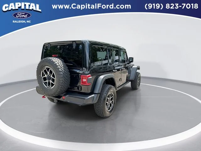 Used 2024 Black Jeep Rubicon image 8
