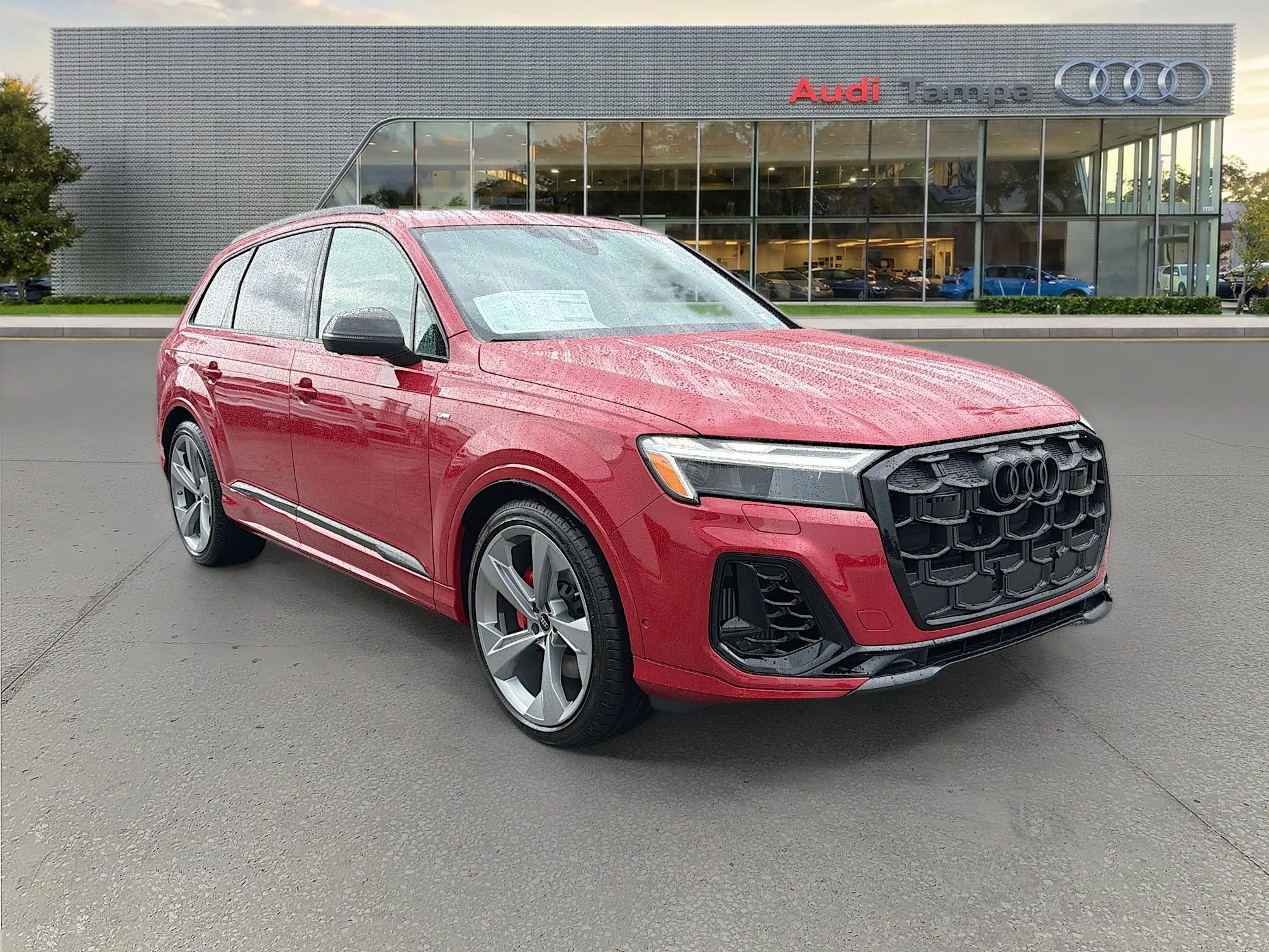 New 2026 Chili Red Metallic Audi S line Prestige image 1