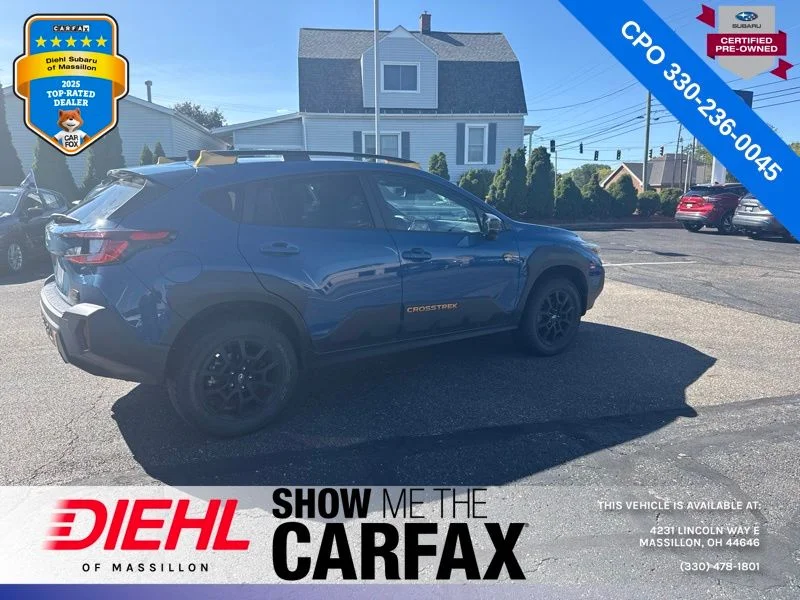 Used 2024 Blue Subaru Wilderness image 2