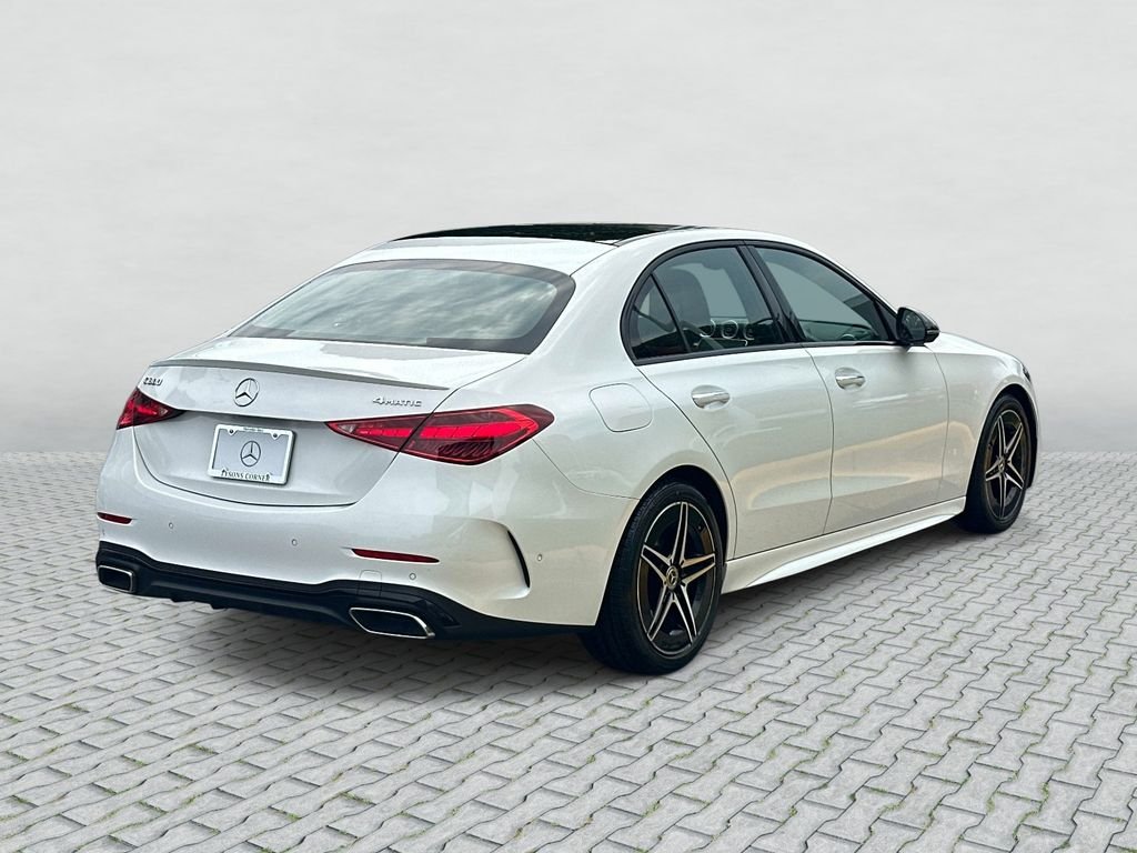Certified Used 2023 MANUFAKTUR Moonlight White Metallic Mercedes-Benz C 300 image 5