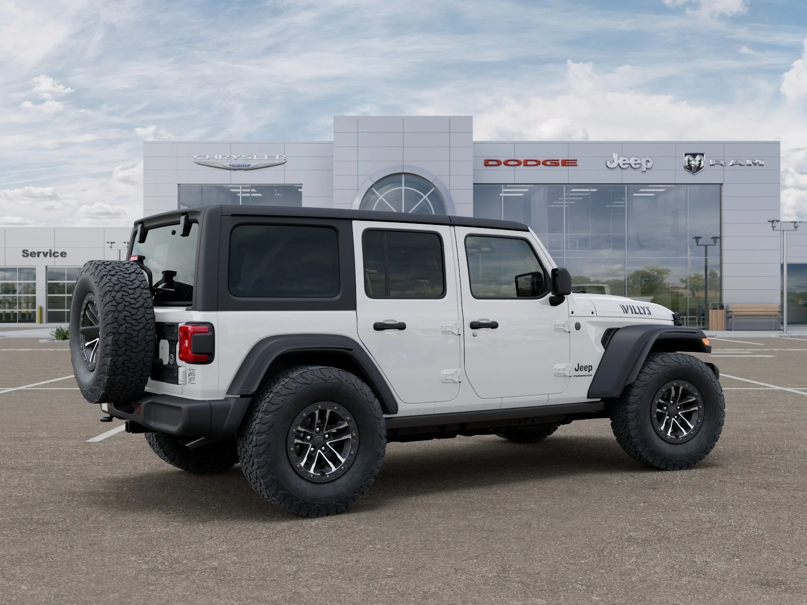 New 2026 Bright White Clearcoat Jeep Willys image 32
