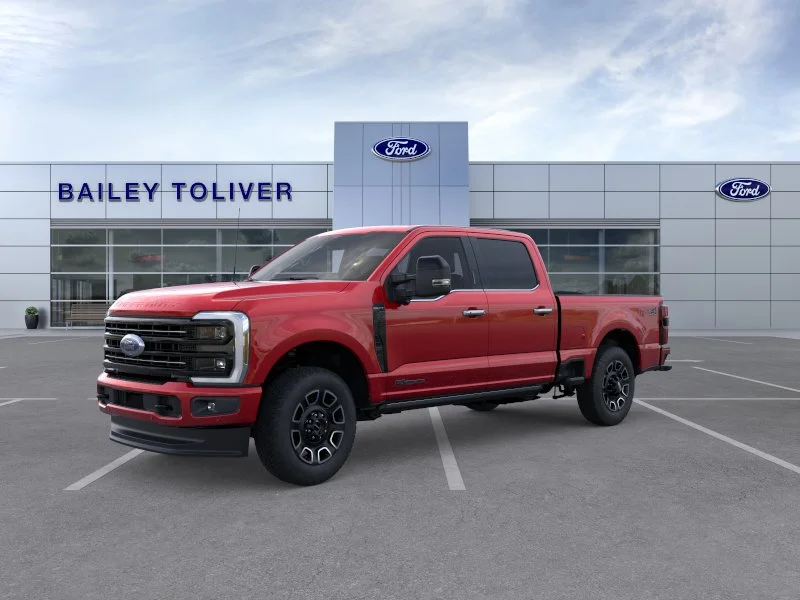 New 2026 Ruby Red Metallic Tinted Clearcoat Ford F-250® Platinum® image 1