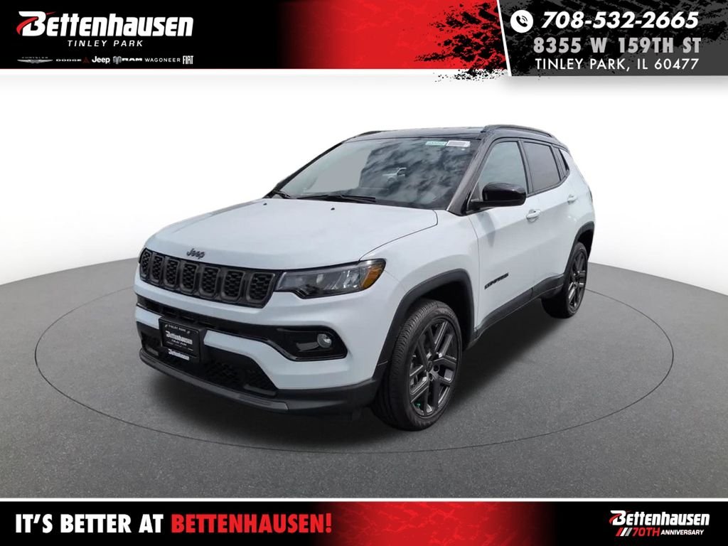 New 2026 Bright White Clear-Coat Exterior Paint Jeep Limited image 1