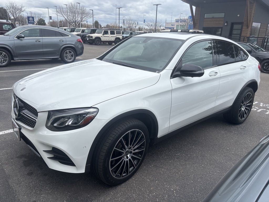 Used 2019 White Mercedes-Benz GLC 300 Coupe image 1