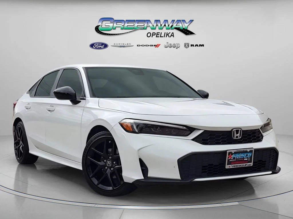 Used 2025 White Honda Sport image 1