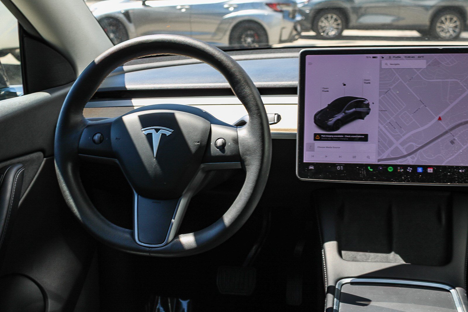 Used 2021 Midnight Silver Metallic Tesla Long Range image 14