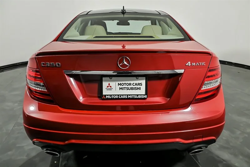 Used 2012 Mars Red Mercedes-Benz C 350 4MATIC® image 8