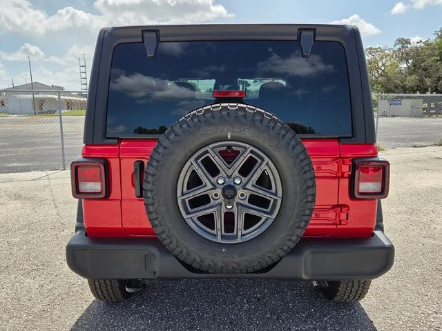New 2026 Firecracker Red Clear-Coat Exterior Paint Jeep Sport S image 6