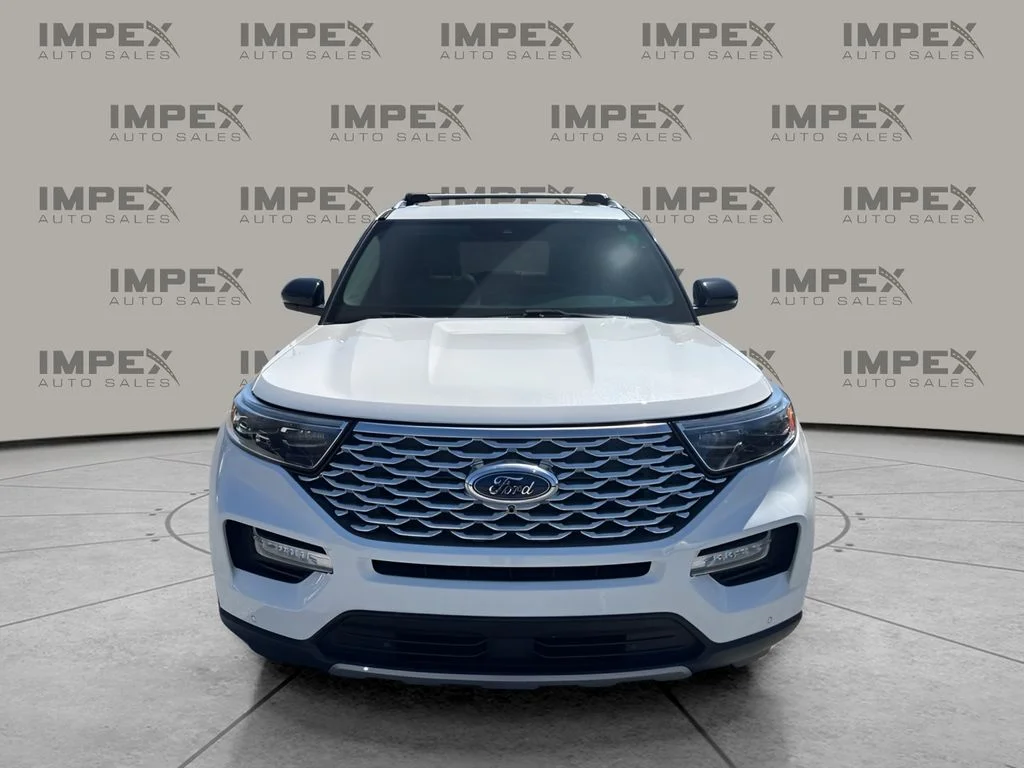 Used 2021 White Ford Platinum image 8