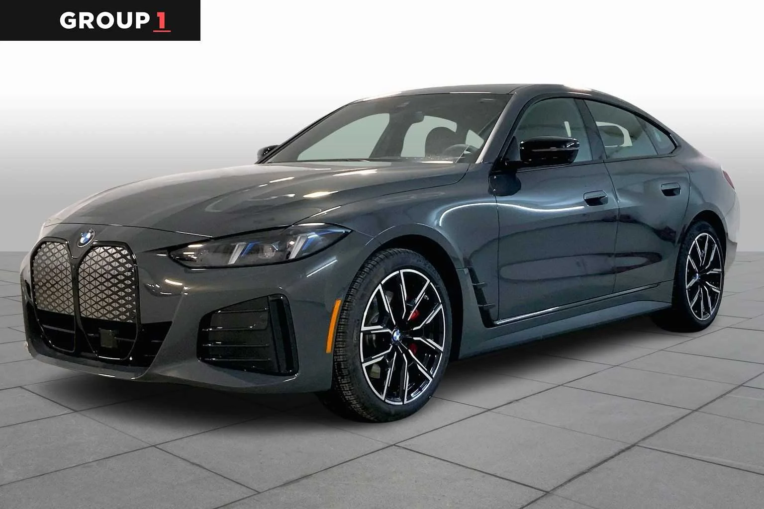 Gray (Dravit Grey Metallic) 2026 BMW i4 xDrive40 Gran Coupe AWD Sedan All-Wheel Drive