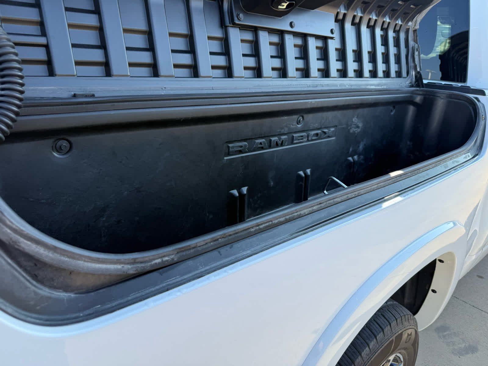 Used 2025 Bright White Clearcoat Ram Laramie image 5