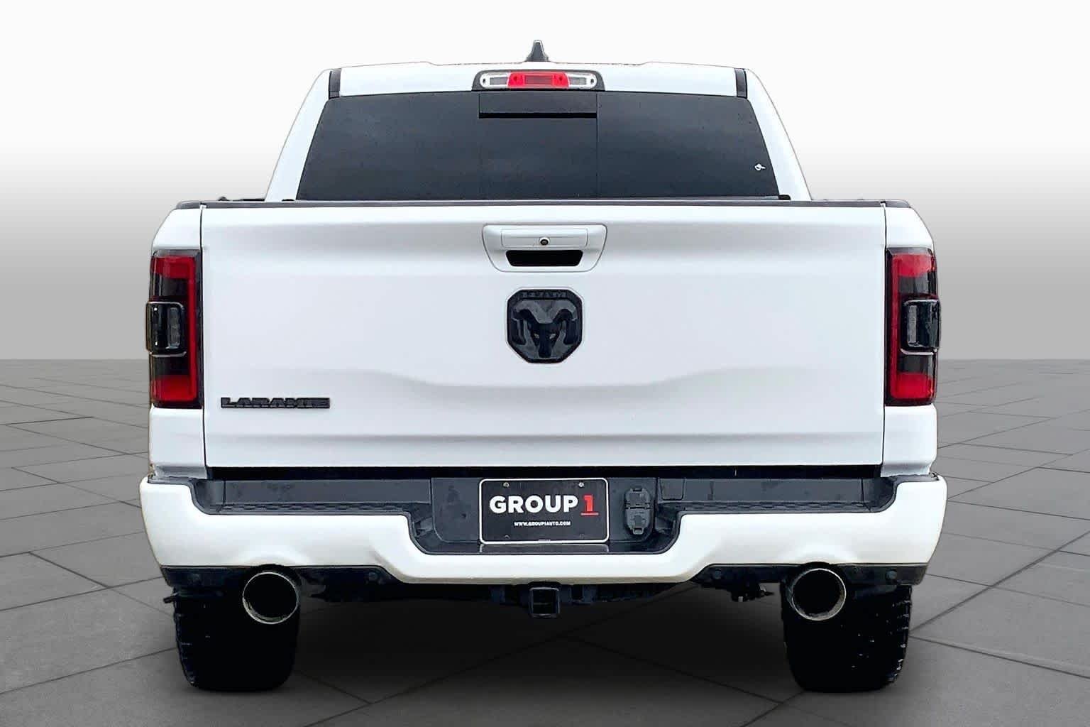 Used 2021 Bright White Clearcoat Ram Laramie image 5