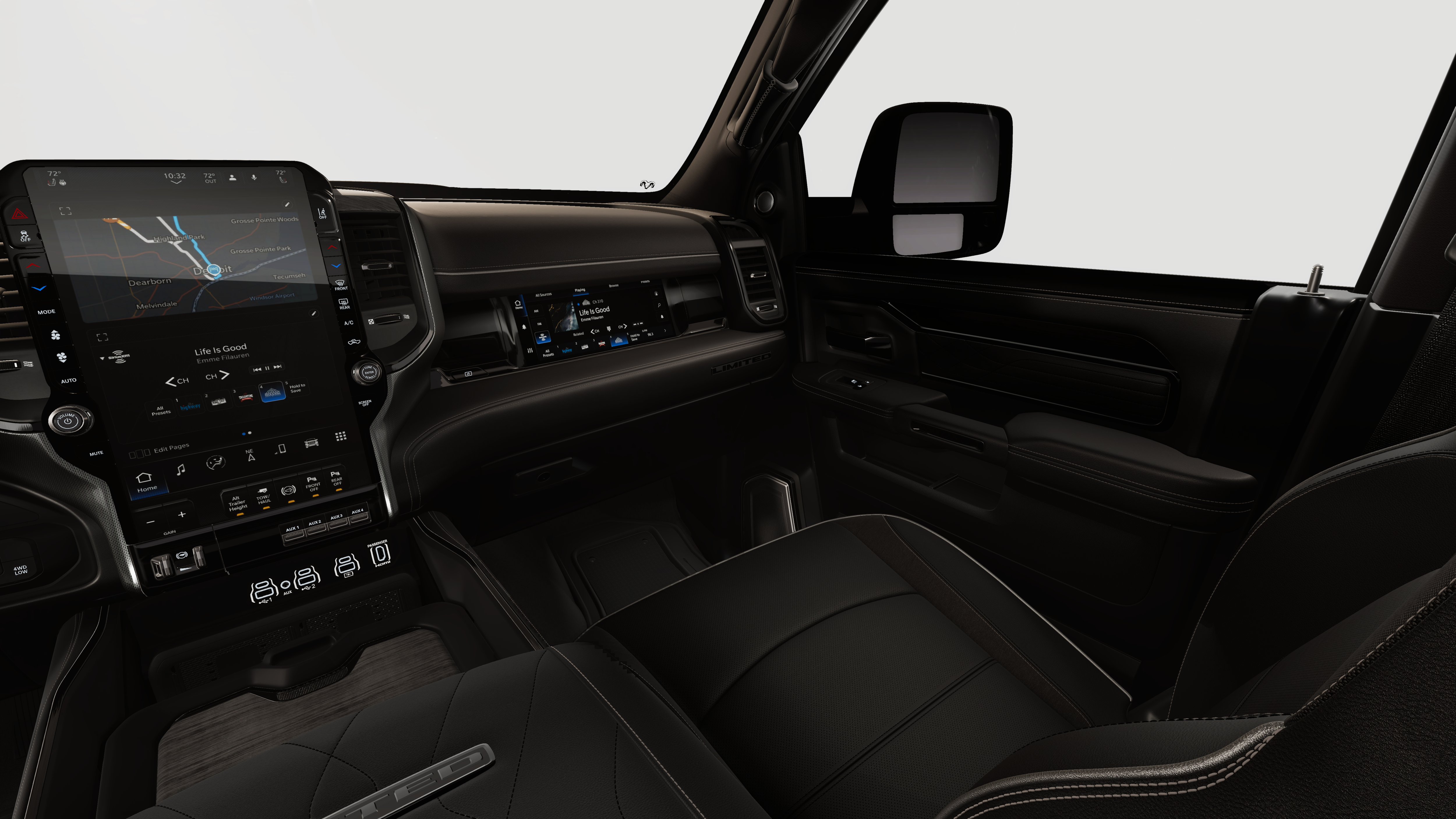 New 2026 Diamond Black Crystal Pearl-Coat Exterior Paint RAM Limited image 19