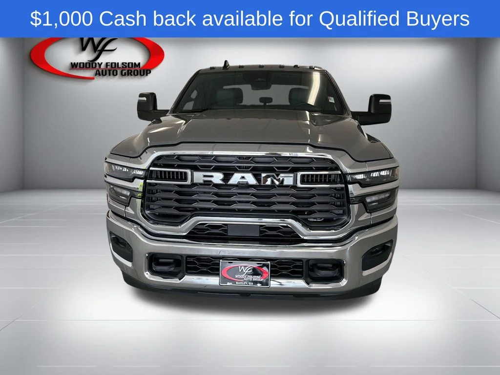 New 2027 Ceramic Gray Clear-Coat Paint RAM Tradesman image 2